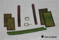 Carquois et holster d'épée